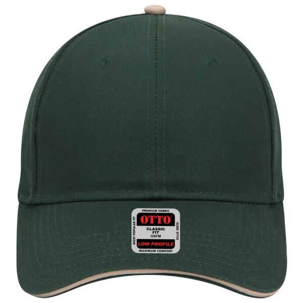 OTTO CAP 6 Panel Low Profile Baseball Cap Thumbnail