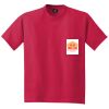 Beefy T ® 100% Cotton T Shirt with Pocket Thumbnail