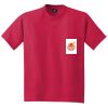 Beefy T ® 100% Cotton T Shirt with Pocket Thumbnail
