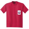 Beefy T ® 100% Cotton T Shirt with Pocket Thumbnail