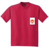 Beefy T ® 100% Cotton T Shirt with Pocket Thumbnail