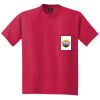Beefy T ® 100% Cotton T Shirt with Pocket Thumbnail