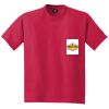 Beefy T ® 100% Cotton T Shirt with Pocket Thumbnail