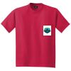 Beefy T ® 100% Cotton T Shirt with Pocket Thumbnail