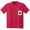 Beefy T ® 100% Cotton T Shirt with Pocket Thumbnail