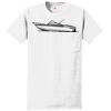 Authentic 100% Cotton T Shirt with Pocket Thumbnail