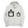 EcoSmart ® Full Zip Hooded Sweatshirt Thumbnail