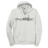 EcoSmart ® Full Zip Hooded Sweatshirt Thumbnail
