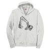 EcoSmart ® Full Zip Hooded Sweatshirt Thumbnail