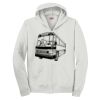 EcoSmart ® Full Zip Hooded Sweatshirt Thumbnail