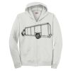 EcoSmart ® Full Zip Hooded Sweatshirt Thumbnail
