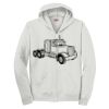 EcoSmart ® Full Zip Hooded Sweatshirt Thumbnail