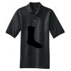 Heavyweight Cotton Pique Polo with Pocket Thumbnail